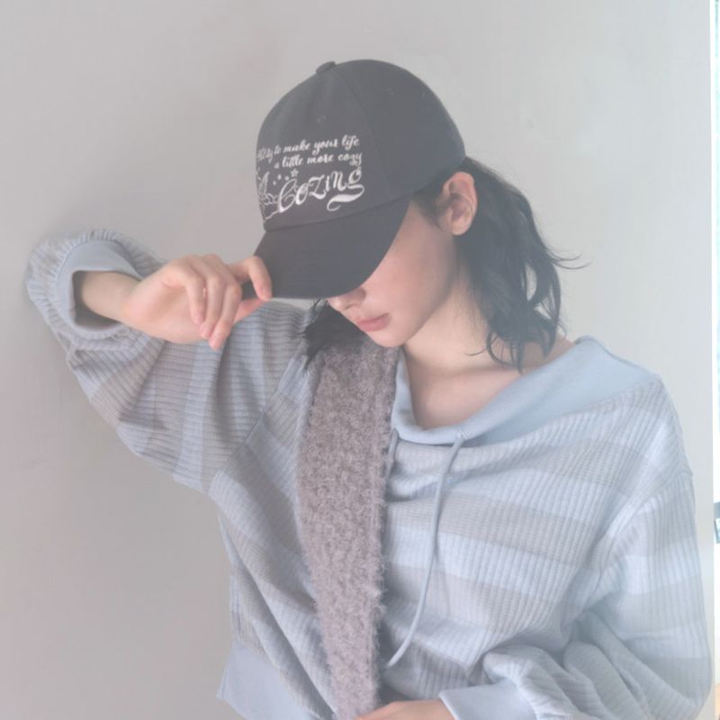 フェアリーボールキャップ_チャコール