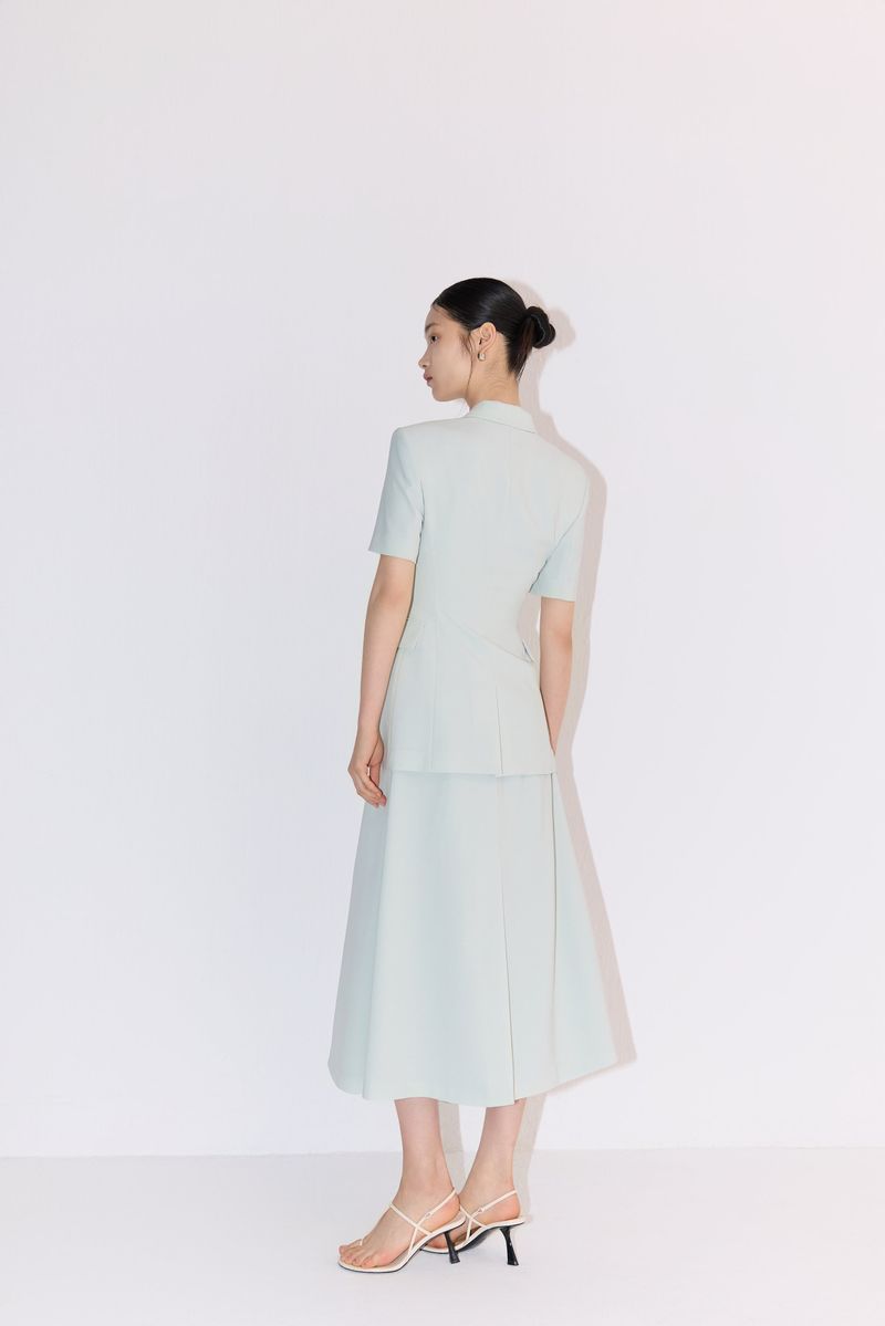 NO.19 SKIRT - SAGE GREEN