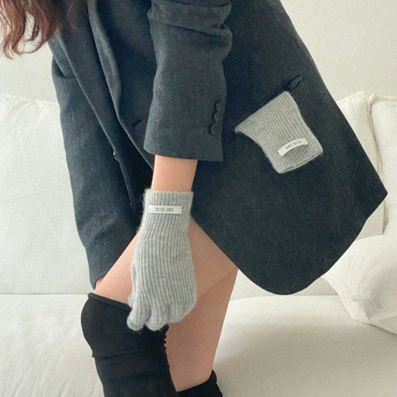 basic wool glove (6 color)