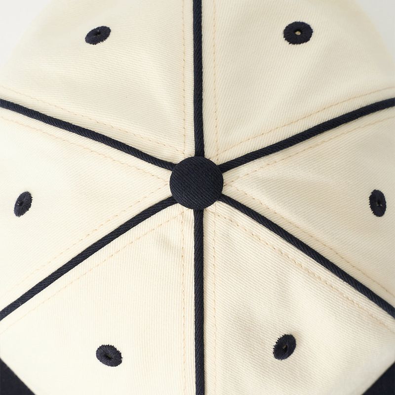 ALCP Line Piping Cap (Navy & Ivory)
