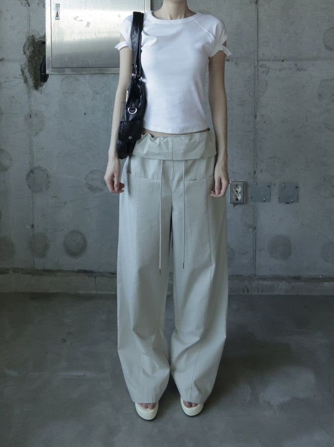 mnem（ムネム）の「Torren Folding Cotton Pants（Pants）」