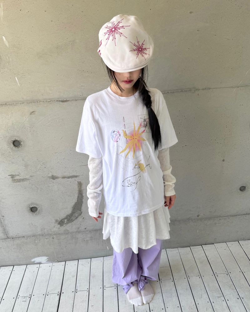 Color Button Pants