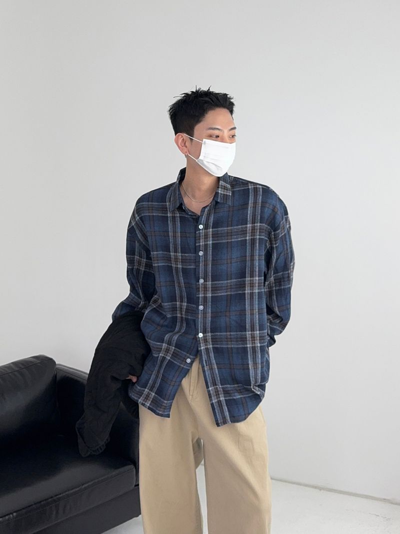 [MADE] Urban Mood Wool Over Check Shirt (6C)