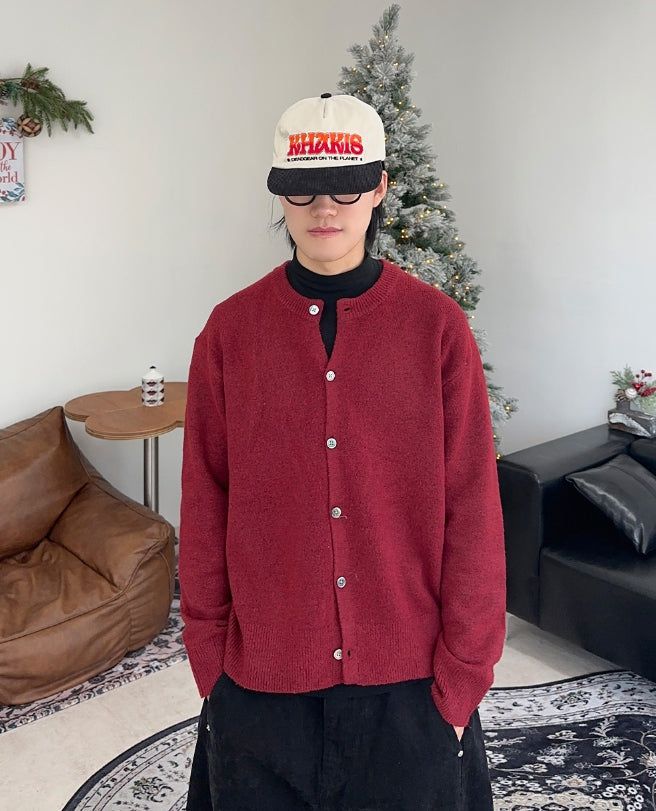 SATIIIZ（サティーズ）の「End round knit cardigan（Tops）」