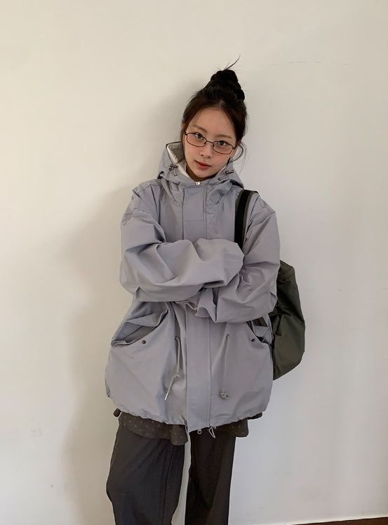 BAON（バオン）の「[unisex] Homeper Hood Over Bomber Jacket（Jackets/Outerwear）」