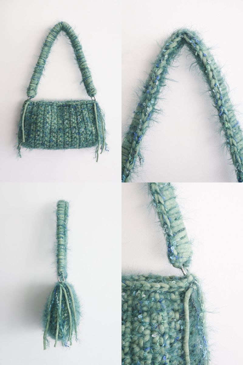 WOOLLY BAG_green