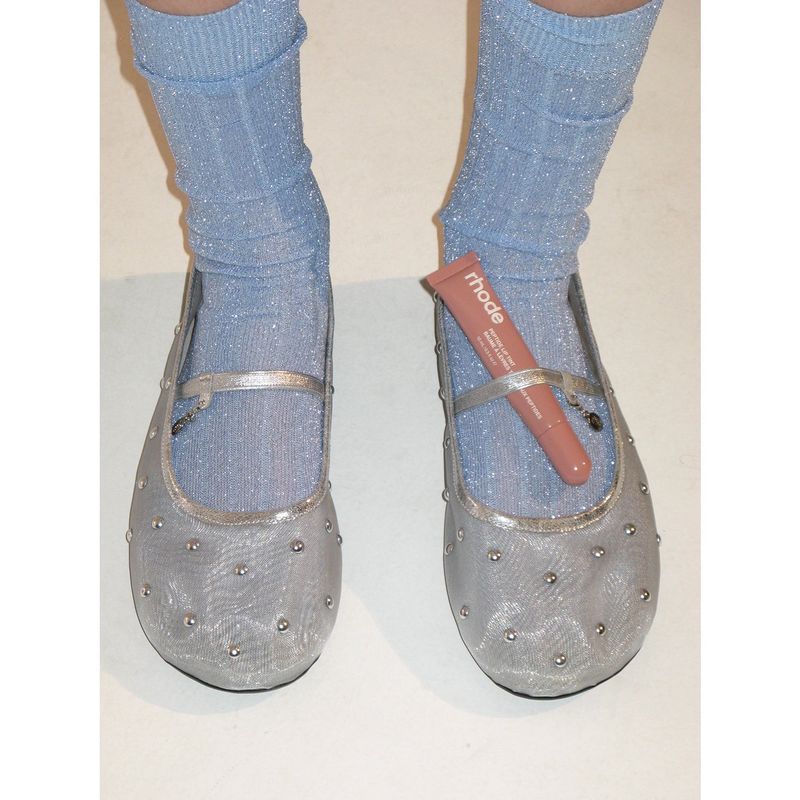 Bliss 0025. Stud Mesh Flat - 3colors