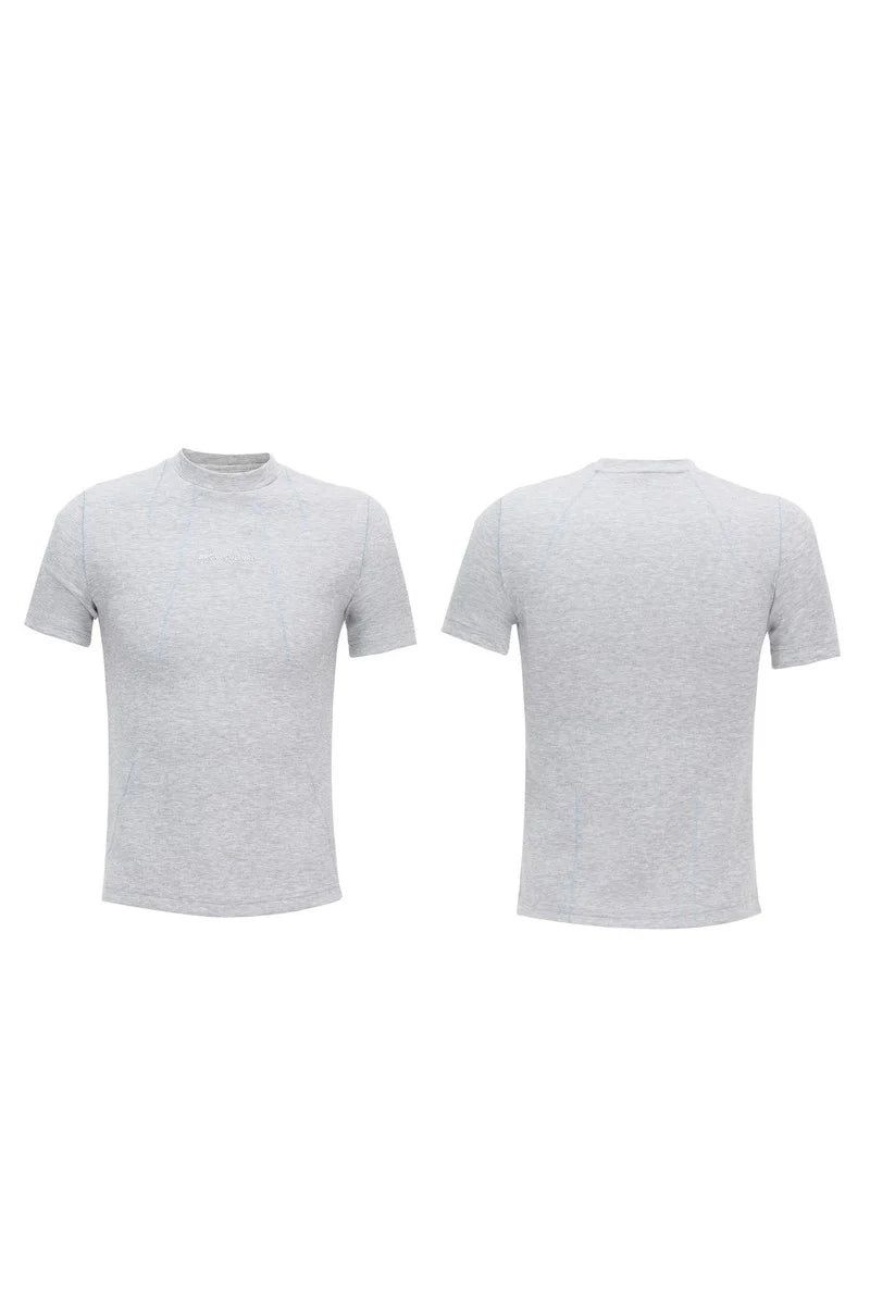 Contrast Stitch Slim T-Shirt