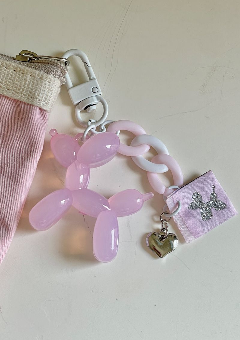LabelLand(ラベルランド)の「ツインキーキーリング (PINK)(アクセサリー)」