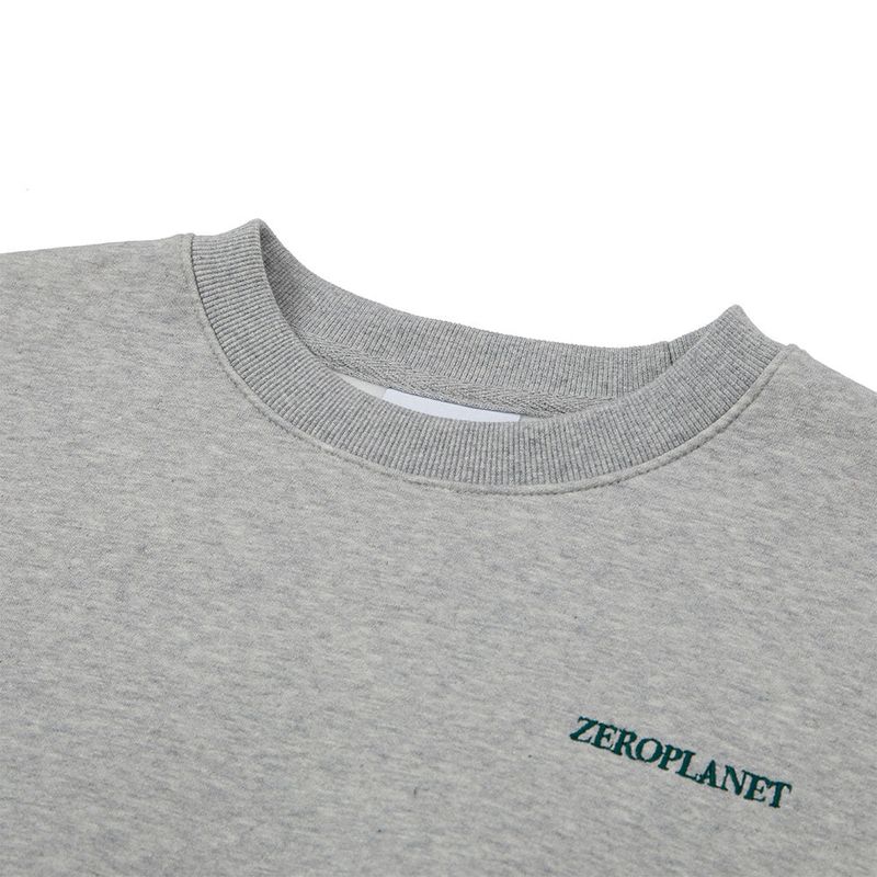 キティーフリーススウェットシャツ / Kitty Warmer Fleece Sweatshirt [GREY]