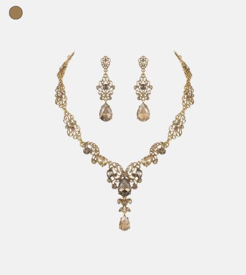 Champagne Drop Jewelry Set