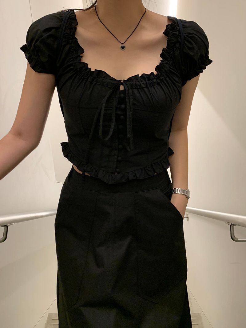 [MADE] POUTO COTTON LONG SKIRT