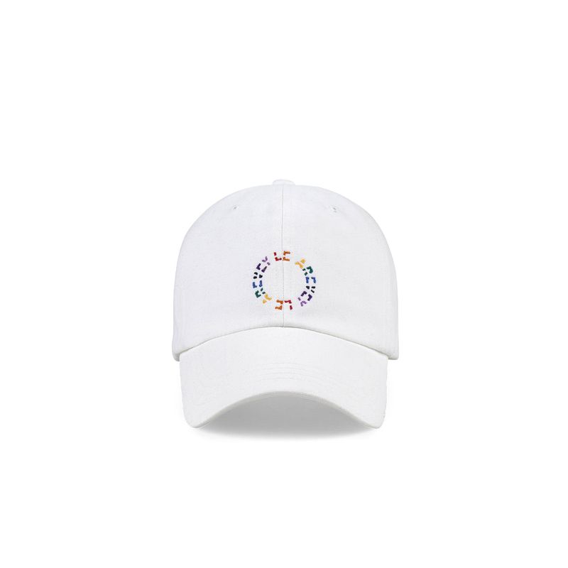 LE AREVEY(アルヴェイ)の「LE AREVEY RAINBOW SIGNATURE CIRCLE WASHING WHITE(Hats)」