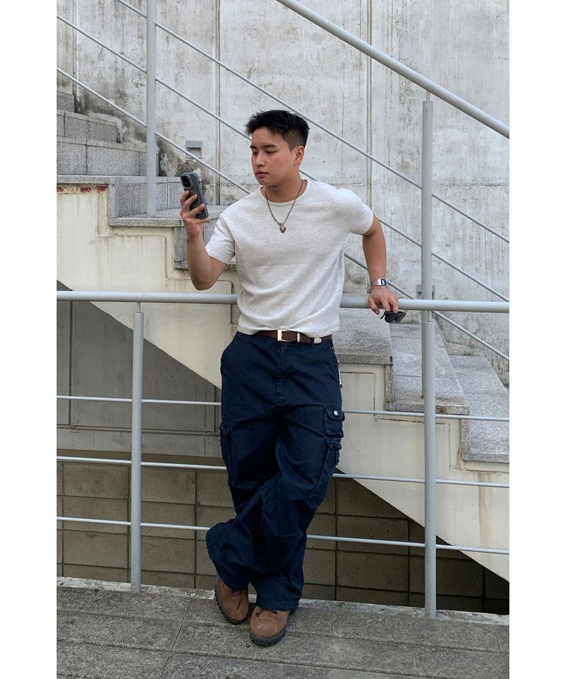 Field 3-Pocket Washing Cargo Pants