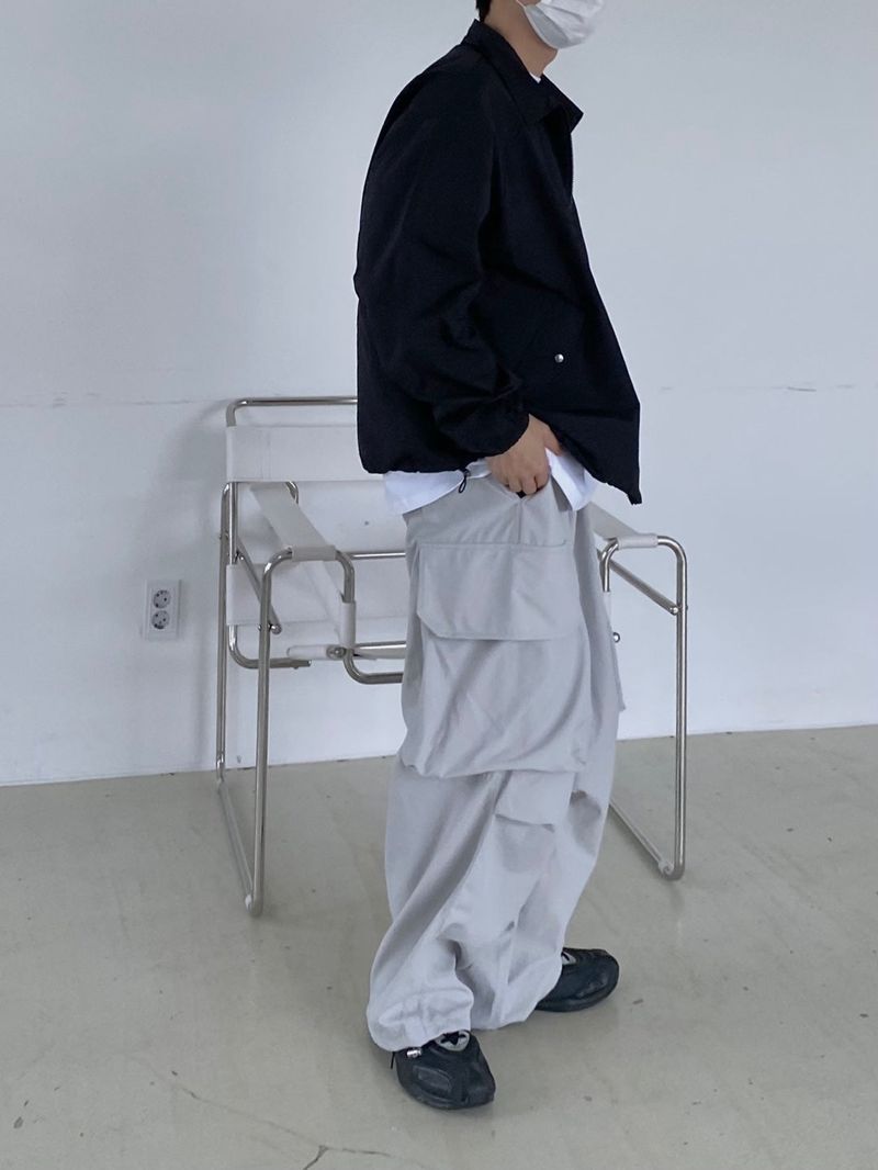 Afterglow Nylon Cargo Balloon Pants 2C