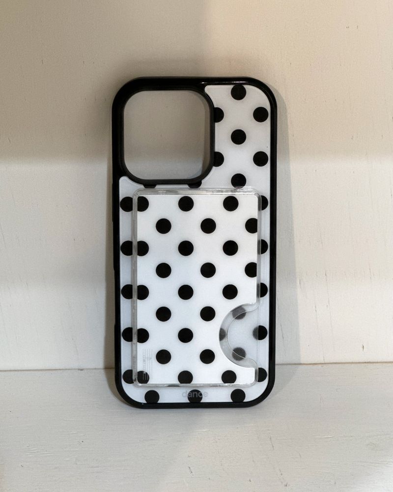 DANCE(ダンス)の「( Phonecase + Cardpocket ) DANCE dot MagSafe set no. 000(Smartphone Accessories)」