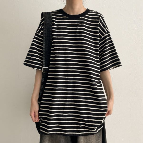 hijjoo（ハイチュー）の「Lease Coloring Unit Price Coloring Short-Sleeved T-Shirt (5 colors) H&L（Tops）」