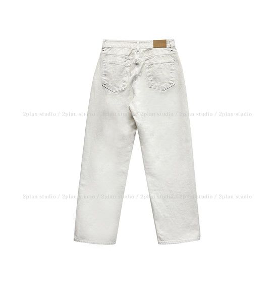 Fate Semi-Wide Cotton Pants