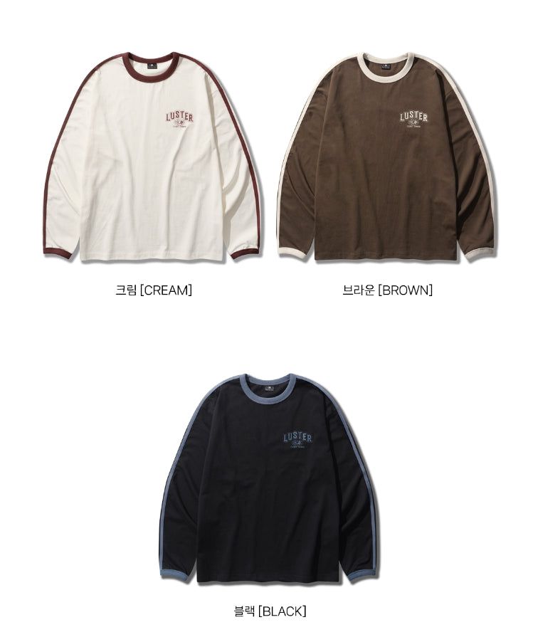 26SS★ Luster Long Sleeve T-shirts