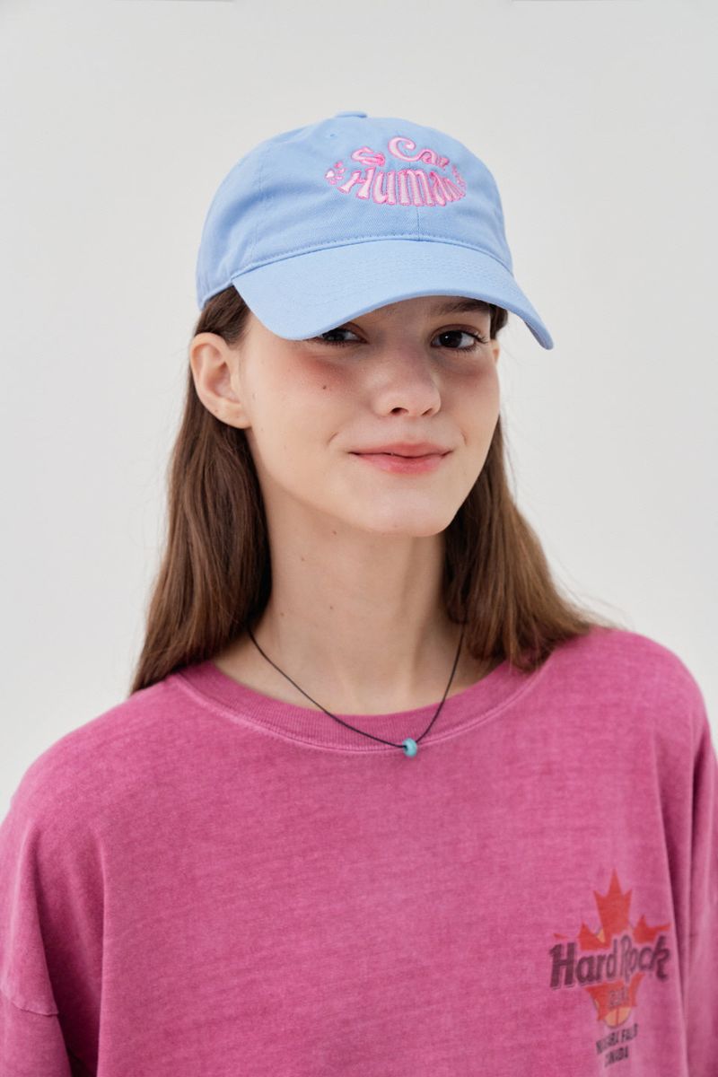 AND CAT BALL CAP_BLUE