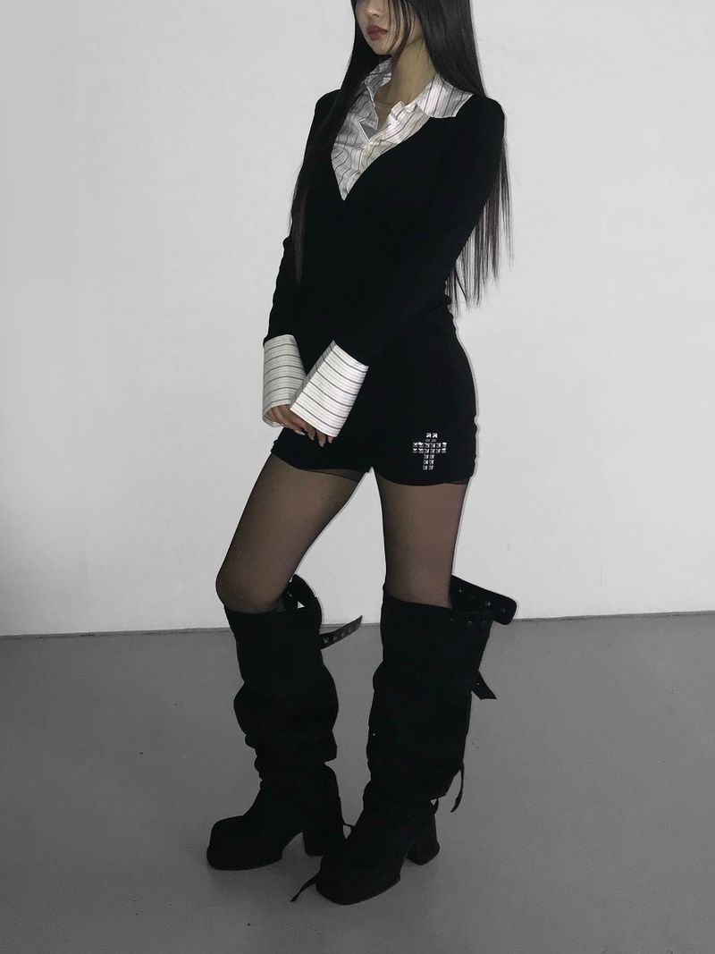 tuebe cross shorts(2 color)