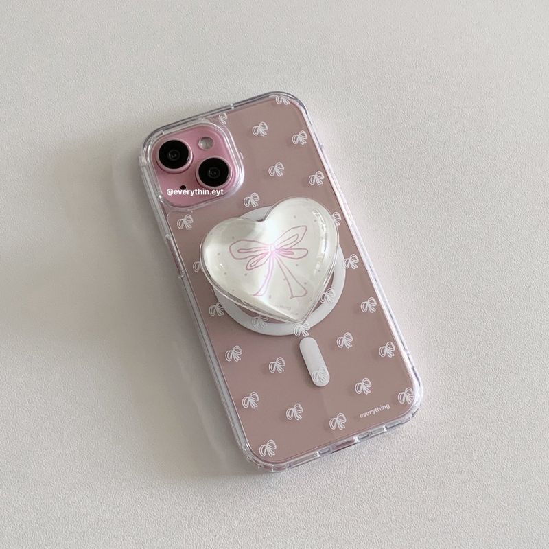 [jelly hard] ribbon pattern case