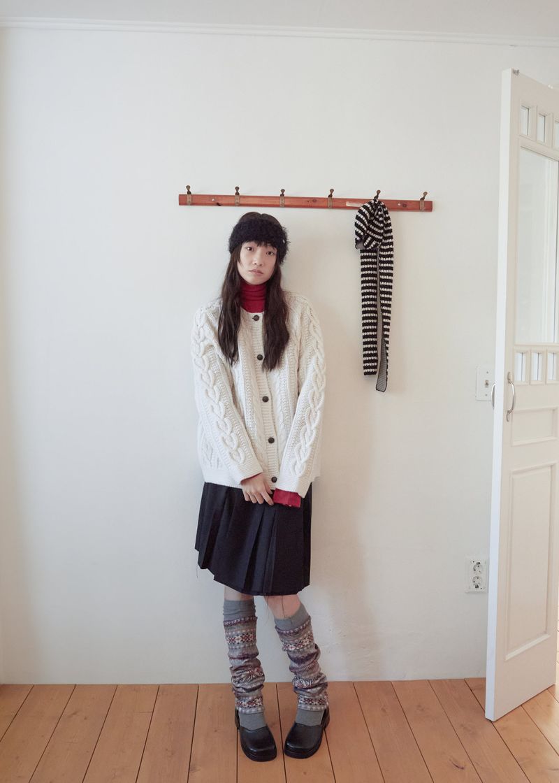 Nordic Knee Socks - Grey