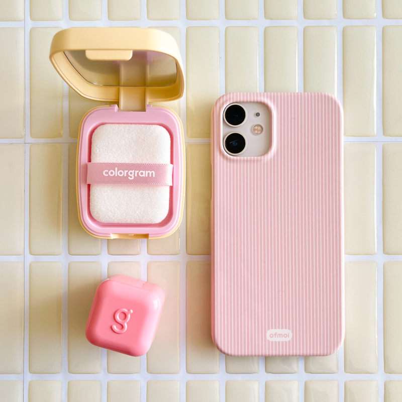 ofmoi（オブモイ）の「rose milk glossy hard phone case（Smartphone Accessories）」