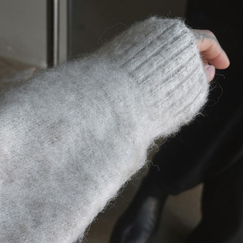 ASCLO Ange Hairy Knit (4color)