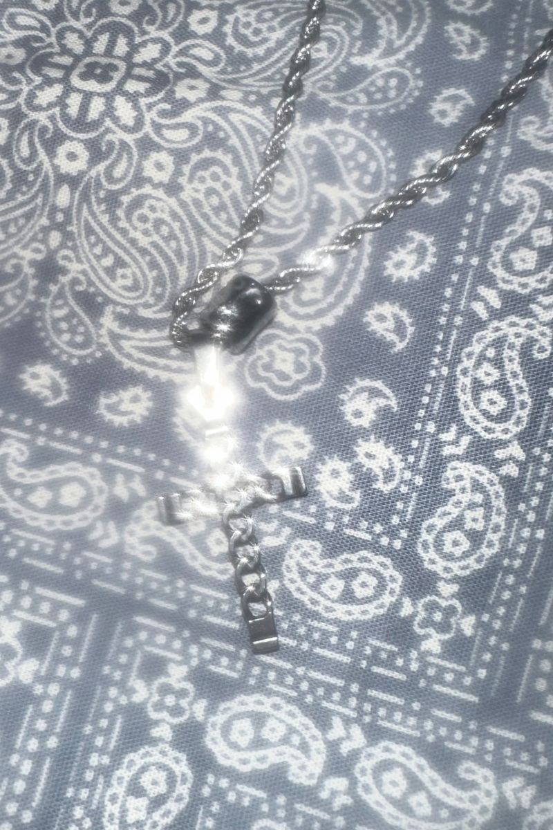 P:ReinSein（レインセイン）の「Rope chain] ring rope cross necklace（Accessories）」