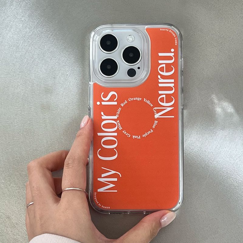My Color Case (Orange Jelly Hard)