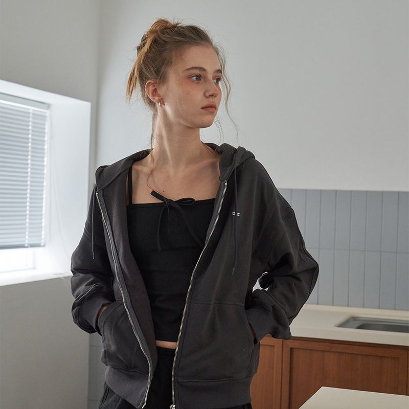 OVT-U(オーブイティーユー)の「Daily Basic Zip-Up Hoodie(Tops)」
