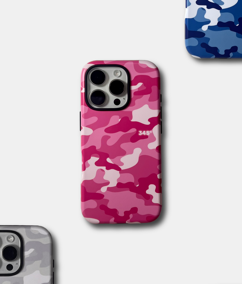TREEFORFIVE345（ツリーフォーファイブ345）の「[PINK] CAMOUFLAGE Tuff Bumper Case / TREEFORFIVE345（Smartphone Accessories）」
