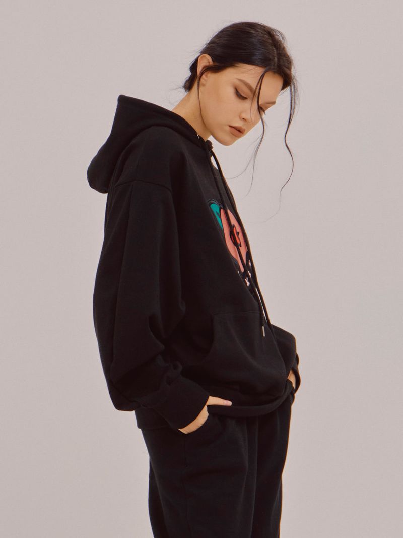 BIG FLOWER HOODIE