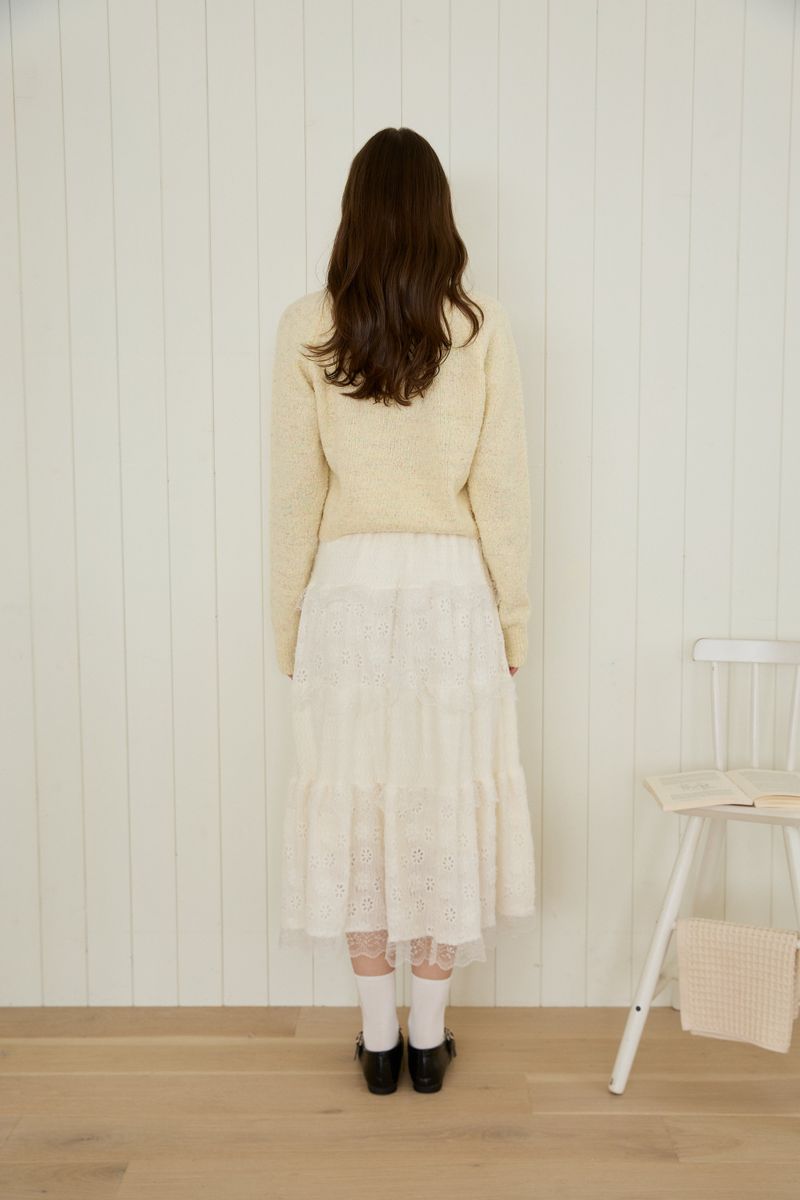 PASTEL PUDDING RIBBON CARDIGAN