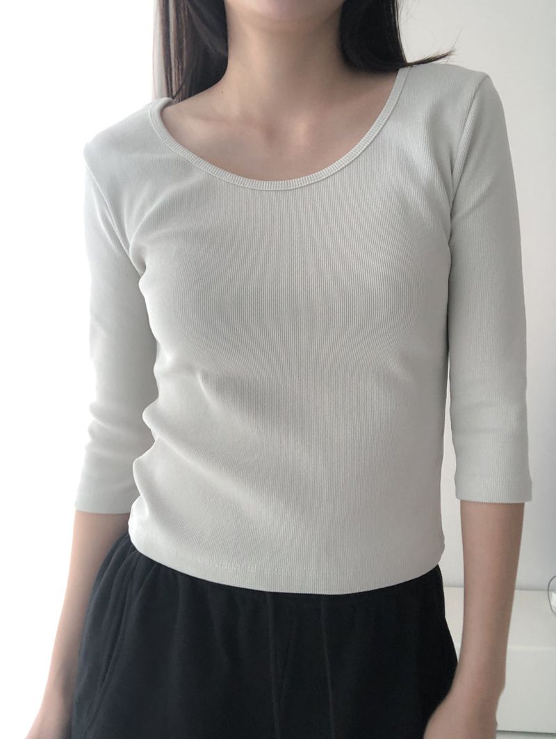 three-quarter tee (4c)