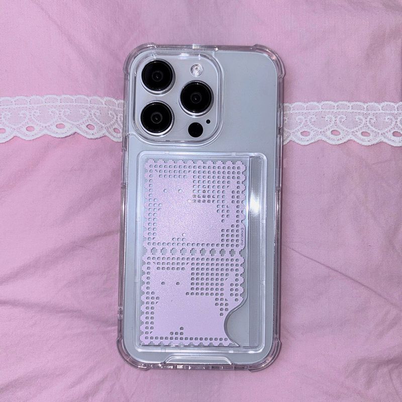 【MADE】 Meow card case - Pink