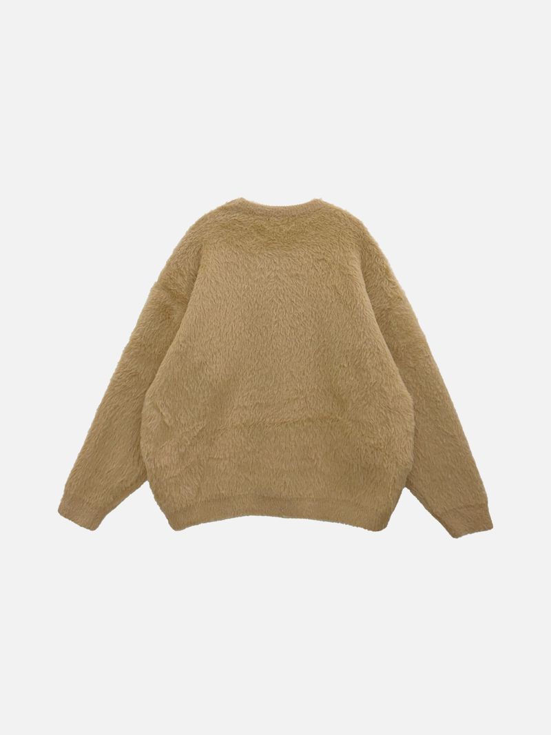 [Year-End Look Recommendation] Point Fingerhole Angora Fur Knit (4c)