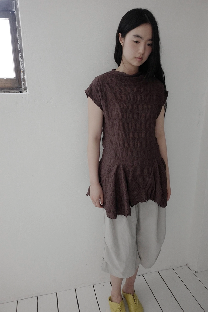 callhag（コールハグ）の「wrinkle flared T (2c)（Tops）」