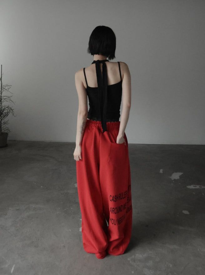 Veccro Lettering Sweatpants