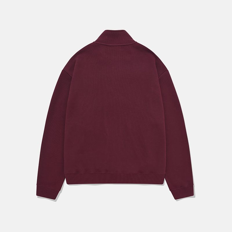 Fickle 2-WAY full zip-up / Magenta