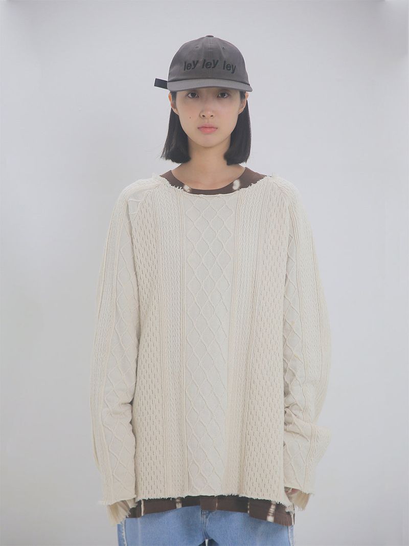 Ley 6panel Cap / Ash Brown