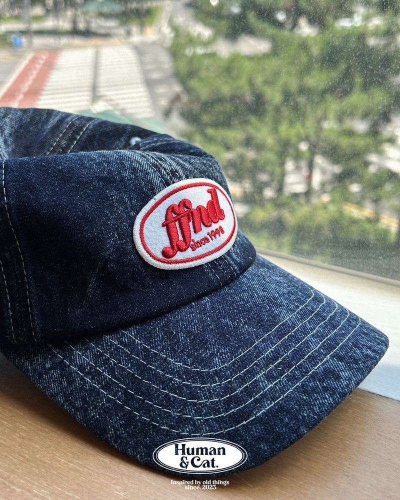 FFOUND VINTAGE WAPPEN BALL CAP / BLUE