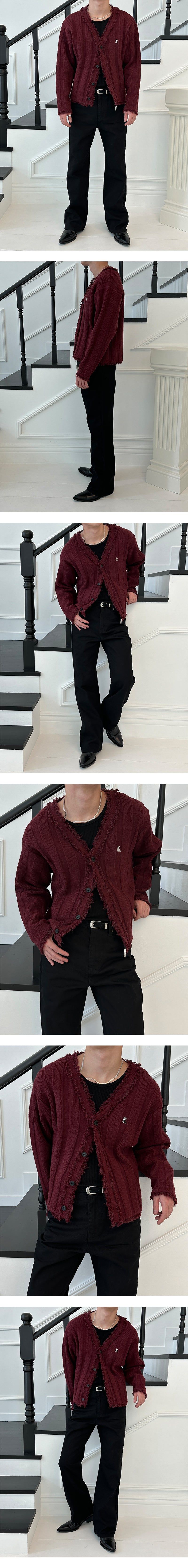 [MADE] Tessel cutting golgi cardigan(2color)