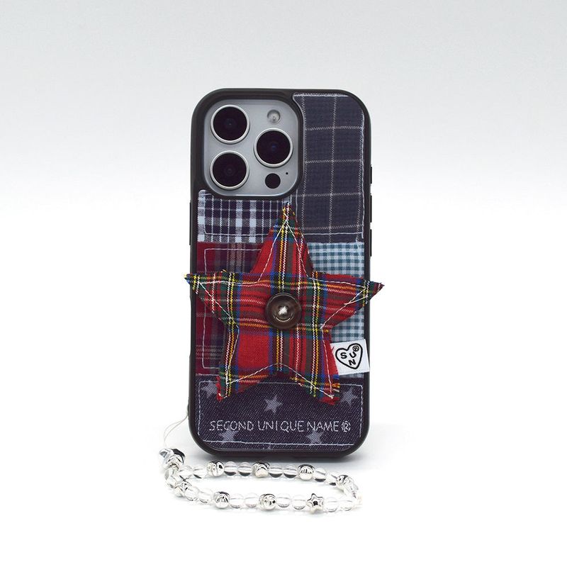 seconduniquename（セカンドユニークネーム）の「SUN CASE STAR PATCH RED（Smartphone Accessories）」