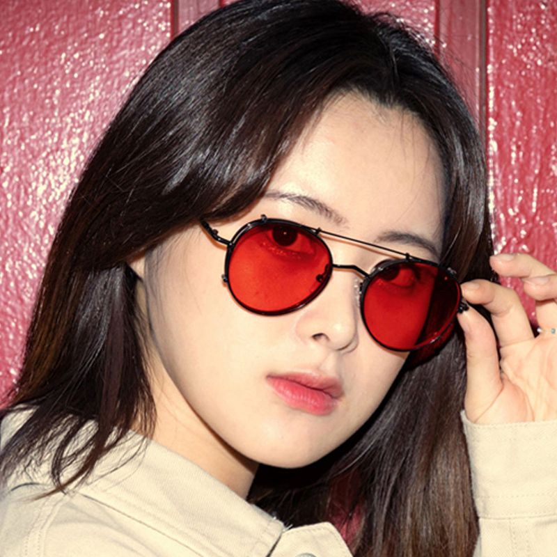 Esper Clip On Black / Red Tint Lens