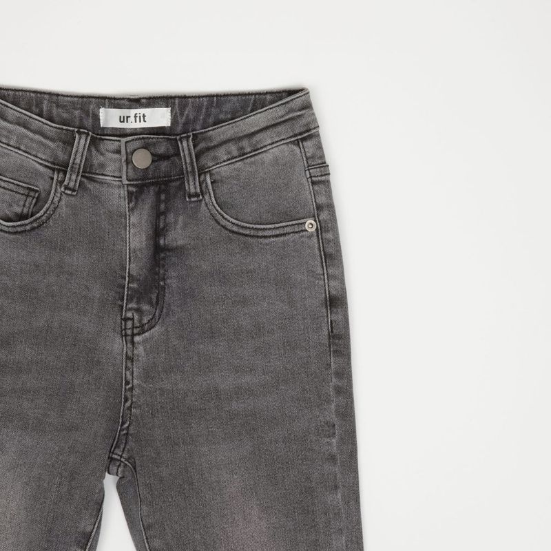 GRAY SKINNY JEAN [6860]