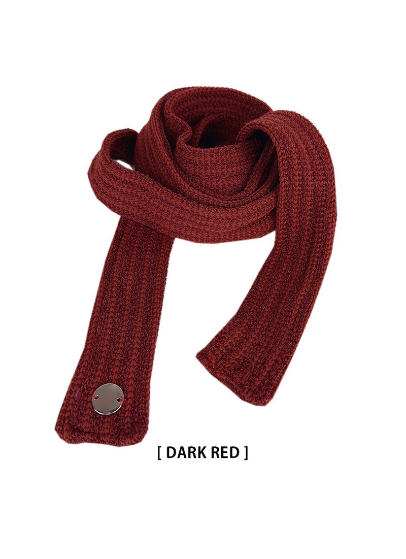 SLIM KNIT MUFFLER (7C)