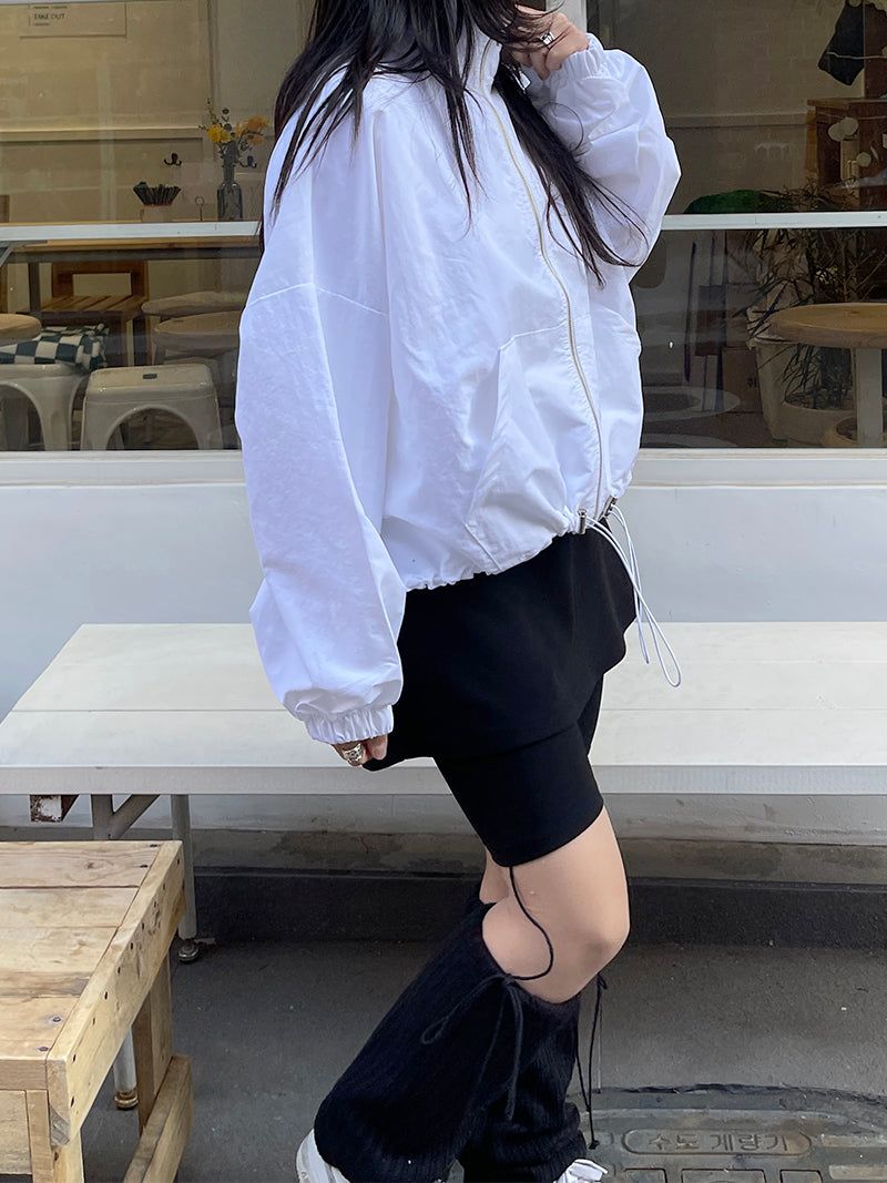 Spring Volume Windbreaker