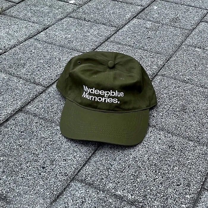 MM MY MEMORIES WASHED CAP (KHAKI)